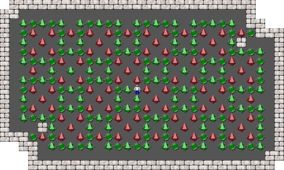 Sokoban Sasquatch 05 Arranged level 40